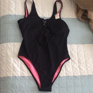 Small VS PINK one-piece bathing suit-never worn